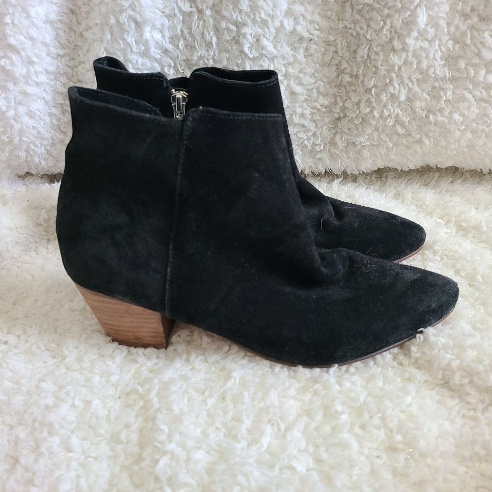 Coconuts by‎ Matisse Black Suede Leather Ankle Boot